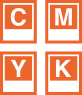 icon print design colour CMYK