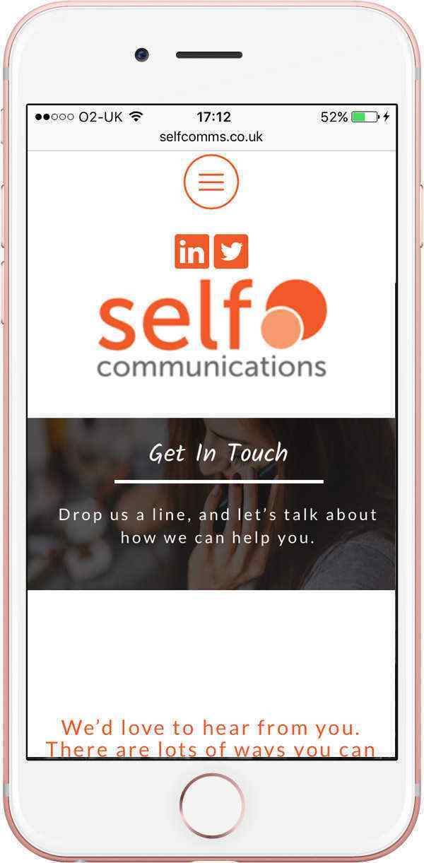 Self Communications Mobile Example